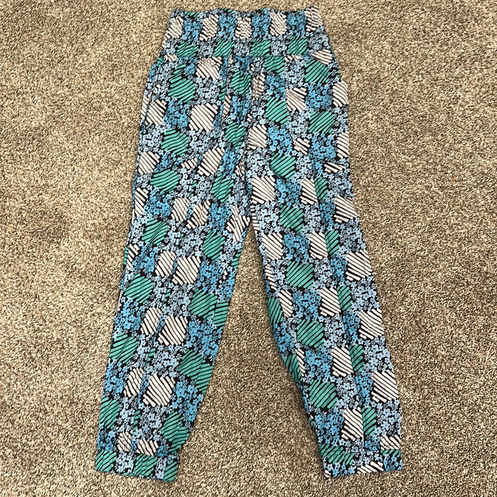 Free People The Way Home Printed Boho Jogger Track Pant - Picture 2 of 4
